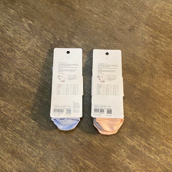 Lululemon 🍋 Speed Tab Sock *Silver NEW - Picture 3 of 3